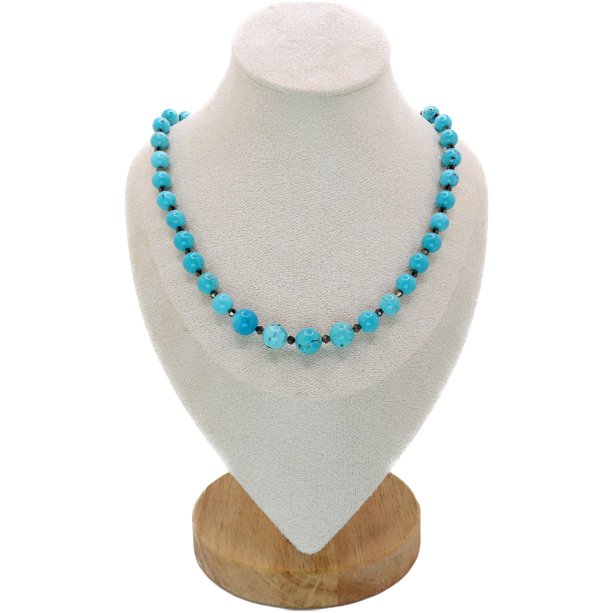 AMARI Necklace | Turquoise & Toggle Clasp